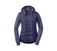 Outdoor Research Womens Plaza Hybrid Down Jacket: Blue Violet: XS Size