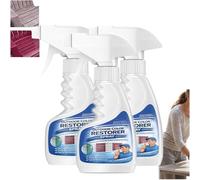 Outdoor Restorer, 120ml Universal Furniture Restoration Solution, Outdoor Shutters Color Restorers, Multi-Purpose Color Restorer for Car Trim Furniture Faded Shutters Fabric Tents Backpacks (3pc)