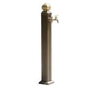 Outdoor Retro Post Faucet, Freestanding Garden Hose Holder Brass Faucet, Freeze Crack Garden Vertical Water Column, Yard Hydrant Water Feature Fountain Suitable for Car W