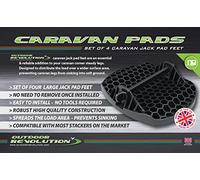 Outdoor Revolution Caravan Jack Pad Feet AC455 - Plastic Pins - Pack of 4