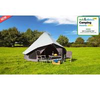 Outdoor Revolution Bell Star 400 4 Berth, Polycotton Bell Tent Family Glamping