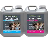 Outdoor Revolution Blue Diamond Camping Toilet Chemical Fluid Twin Pack 2L - Motorhomes & Caravan Toilet Chemicals to Effectively Manage and Eliminate Waste