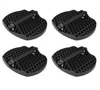 Outdoor Revolution Caravan Jack Pad Feet AC455 - Plastic Pins - Pack of 4