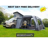 Outdoor Revolution Cayman Air Low (180-220) 2025 Driveaway Awning Vw T2 T3 T4 T5