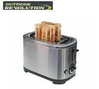 Outdoor Revolution Deluxe Low Wattage 2 Slice Toaster - 600-700W