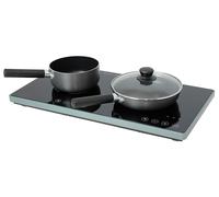 Outdoor Revolution Double Induction Cooker - 800 + 800W (EU Converter) Silver