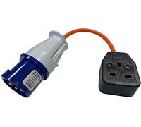 Outdoor Revolution UK Mains Adaptor 13 Amp Socket to Caravan Plug -