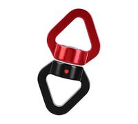 Outdoor Rock Climbing Univ Ersal Ring, With Locking & Swivel Design, Silver, Heavy-Duty Climbing Carabiner, Locking Rope Clip, Lightweight & Portable, For Hiking, Rescue, Gym, Backpack, Outdoor Use