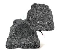 Outdoor Rock Speakers Waterproof, 400 Watt 6.5 Inch Superior Timbre IPX6 Weatherproof,Design for Garden,Patio,Pool,Deck,BBQ (Pair)