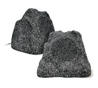 Outdoor Rock Speakers Waterproof, 600 Watt 8 Inch Superior Timbre IPX6 Weatherproof Design for Garden,Patio,Pool,Deck,BBQ (Pair)