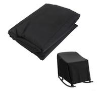 Outdoor Rocking Chair Cover Featuring 420D Oxford Fabric Construction With Enhanced Durability Against Weather Elements (Grey)