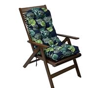 Outdoor Rocking Chair CushsHigh Back Replacement Cushs with Ties for Patio Rocker & Wicker Loun Chairstable Seat Cushs for Garden & Porch Decor