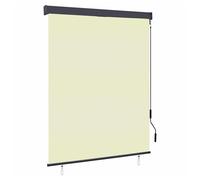 Outdoor Roller Blind 140x250 cm Cream