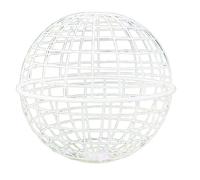 Outdoor Rolling Chicken Ball Cage, Circular PVC - Pet Removable Safety Enclosure Prevents Dog Bites & Predators(S)