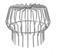 Outdoor Roof Drain, Stainless Steel Drain Protector Cover, Net Leaf Catcher, Drainage Ditch Cover, Prevents Leaf Clogging, for Outdoor Restaurant(For 145-160mm pipe)