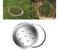 Outdoor Round Flush Mount Inspection Cover Septic Tank and Sump Pit Access Lid and FrameSizes from 300mm to 900mm (Diameter 55cm) for Grass Areas
