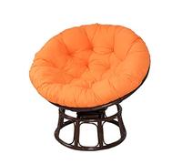 Outdoor Round Hanging Egg Chair Cushion 55x55in Waterproof Hammock Chair Pad Sun-Resistant Swing Seat Cushion Breathable Outdoor Basket Seat Pad for Garden & Terrace