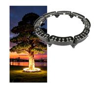 Outdoor Round Plant Lights, DC 24V Waterproof LED Palm Tree Shooting Lights