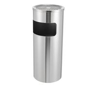 Outdoor Rubbish Bin Dust Cigarette Ashtray Stand,Free Standing Stainless Steel Ash Tray