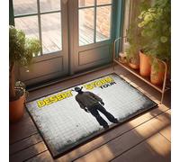 Outdoor Rug Doormat Desert Storm Tour: A Journey Through Time Doormat Welcome Mat Indoor Non Slip Fall Rug(65X90CM)