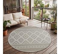 Paco Home Outdoor Rug Kitchen Rug Modern Boho Pattern, Size:60x100 cm, Colour:Beige 2