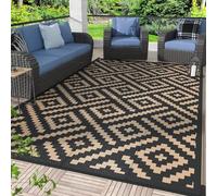 Outdoor Rug Weatherproof Balcony Waterproof Plastic Patio Camping Plastic Garden Picnic Blanket Lightweight Indoor Outdoor Adjustable Rugs