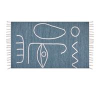 Outdoor Rug YAVU Blue 80 x 150 cm