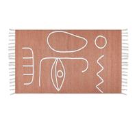 Outdoor Rug YAVU Light Red 80 x 150 cm