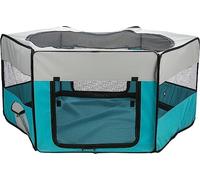Trixie Outdoor Run with Net for Small Animals Turquoise Light Grey - 150x65cm