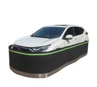 Outdoor Rv Skirt Camper Skirting Style Guard Double Velcroo Antis-Rat Steel Mesh Reflective Strip Design All-season Protective Barrier Adjustable Car Barrier(1000cm)