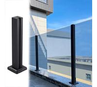 Outdoor s Railing Post Kit23.62 Corner Post for Balconies & Terraces AntiFall Protect Crystal Design Perfect for Safe & SLE