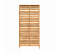 Outdoor s, Wood Freestanding Decoative Garden Fence, Expanding Yard Garden Edging Picket Panels for Balcony Patio (Color : Brown, Size : 90x90cm)