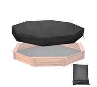 Outdoor Sandpits Lid - Sandbox Table sanndpit Cover, Waterproof Play Sand Box Lid, | Heavy Duty Large sanndpit Pool Protection Cover, for Backyard Play Sets Keeps Sand Clean Dry Most Octagon Shapes