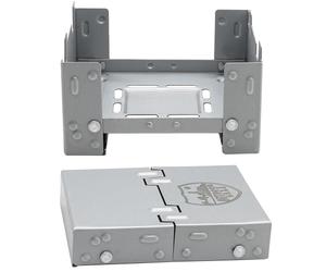 Outdoor Saxx® Compact cooker for dry fuels, foldable, for heating cans, pots and pans, for camping and festivals, pocket size.