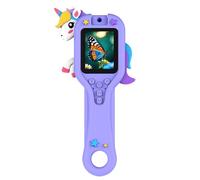 Outdoor Science with 500X Pocket Microscope Built-in Memory Screen LED Light for Ages 5-13 Easy Carry Microscope with LED Light