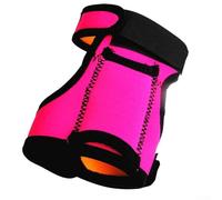 Outdoor Scuba Diving Torch Flashlight Holder Soft Hand Neoprene Adjustable Strap Lightweight Secure Fit for 25-32mm Flashlights 11.5cm Multiple Colors for Diving Camping Hiking Biking Skiing(rose red)