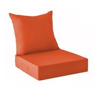 Outdoor Seat Pads 55x55x10cm Deep Patio Chair Cushions with Removable Covers Soft and Comfortable Cushions for Garden and Patio Furniture Perfect for Outdoor Seating