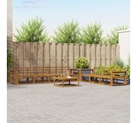 Outdoor Sofa Set 8 pcs vidaXL