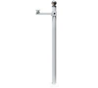 Outdoor Security Camera Mount Bracket, Weatherproof Floor Stand for Surveillance Cameras, Durable Long Pole Holder, Weather Resistant Monitor Mount
