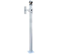 Outdoor Security Camera Mount Bracket, Weatherproof Floor Stand for Surveillance Cameras, Durable Long Pole Holder, Weather Resistant Monitor Mount