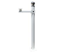 Outdoor Security Camera Mount Bracket, Weatherproof Floor Stand for Surveillance Cameras, Durable Long Pole Holder, Weather Resistant Monitor Mount