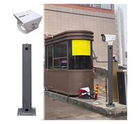 Outdoor Security Camera Pole Galvanized Steel Dome/Cameras Column Wall-Mounted Surveillance Stand Mounting Pole System，Security Camera Mounting Bracket Extender Pole - 360° Outdoor Mount, Un