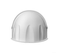 Outdoor Security Camera Rain Cover ABS Weatherproof Shield UV Protection Easy Install 290x220mm(1250A White)