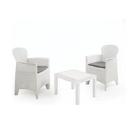 Outdoor Set Ipae Progarden AKITA White