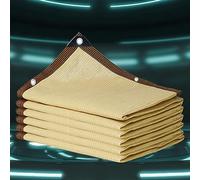 Outdoor Shade Canopy 3x3m 3x6m Breathable UV Protection 90% Sun Block Netting AntiRip for Garden Patio DeckT Occhiellato bei2x5m