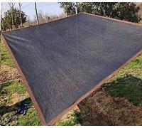 Outdoor Shade Cloth with Grommets 2.50x4.00m 90% UV Protection Versatile Canopy Netting for Balcony Garden Anti-Hail Black - Ideal Sunshade Solution