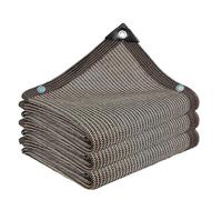 Outdoor Shade Sail 3x6m, Rectangular Canopy for Patio, 4x3m Sunshade, Permeable Shade Cloth 3x4m, Beige & Brown, UV Protection, Waterproof Awning Cover