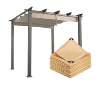 Outdoor Shade Sail UVCanopy for Patio Garden Pergola Balcony PoolHeavy Duty Shade Cloth for Sun(5x12m)