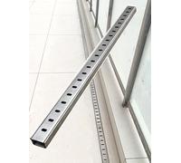 Outdoor Shallow Channel Drain Kit for Efficient Water Drainage in Gardens, Thresholds, and Driveways