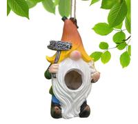 Outdoor Shed, Weather Resistant Resin Shape, for Outdoors, for Windowsill, Patio, Balcony, Garden, for Blue Tit, Robin